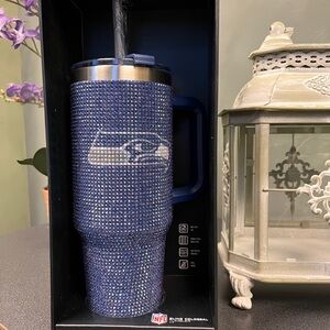 Seattle Seahawks NFL Bling Colossal Tumbler - 46 oz